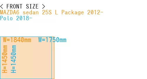 #MAZDA6 sedan 25S 
L Package 2012- + Polo 2018-